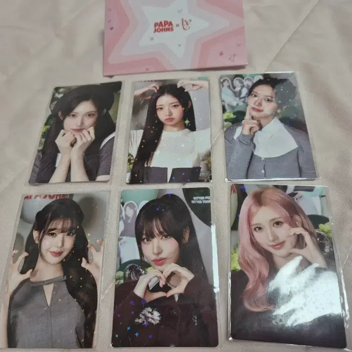 [BUNJANG] IVE Papa Johns Photocard Set / 파파존스 아이브 포토카드 세트
