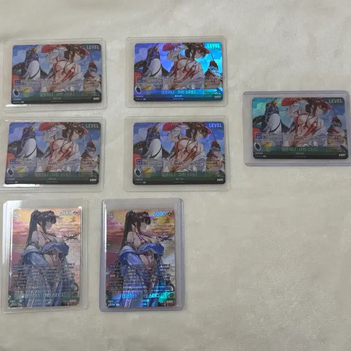 [BUNJANG] Nibel Arena Nikke Marchana Marine Study BT08 UR/L Bundle Set / 니벨아레나 니케 마르차나 마린 스터디 BT08 UR / L 일괄 판매
