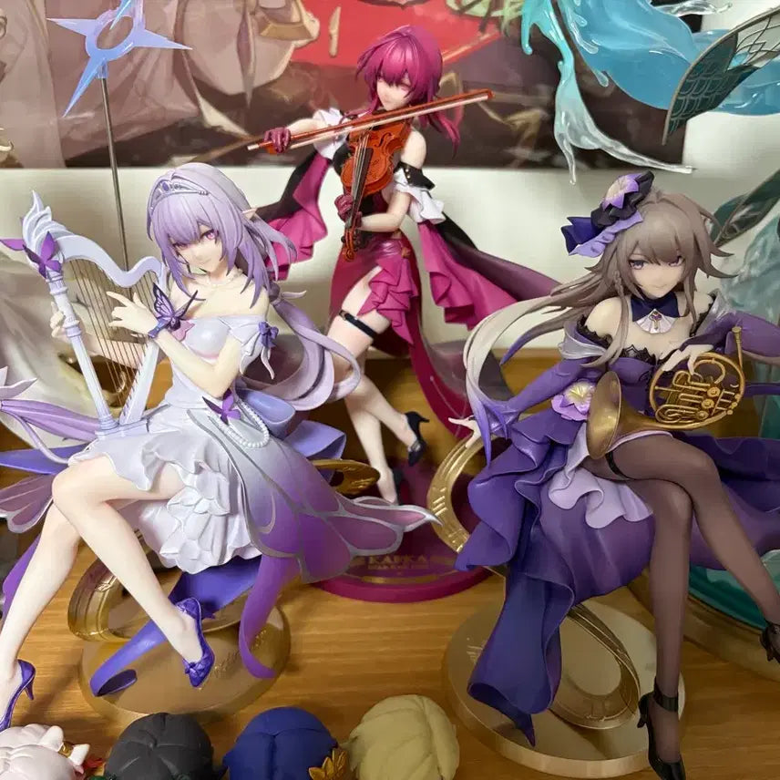 [BUNJANG] Honkai: Star Rail Kafka &amp; Castoris &amp; The Herta Figure 3-Figure Bundle Set / 붕괴 스타레일 음악회 카프카&amp;카스토리스&amp;더 헤르타 피규어 3종 일괄 판매