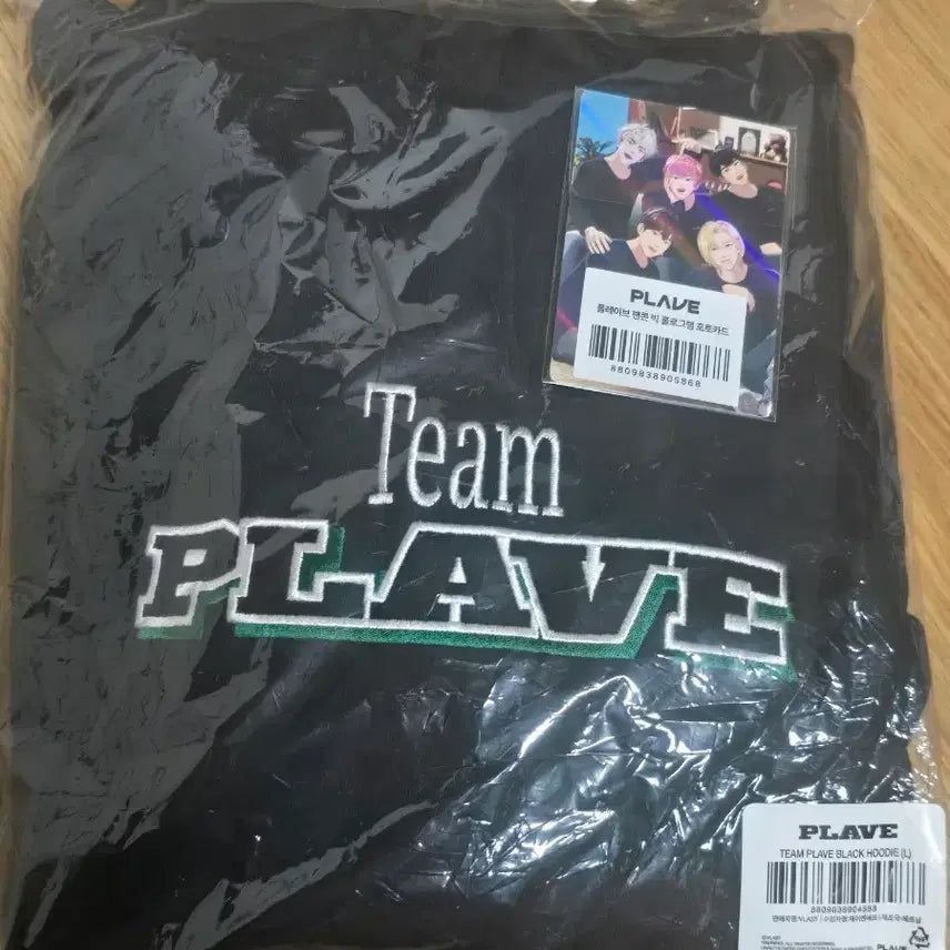 [BUNJANG] PLAVE Official Hoodie L Black / PLAVE 플레이브 후드티 L 사이즈(블랙)