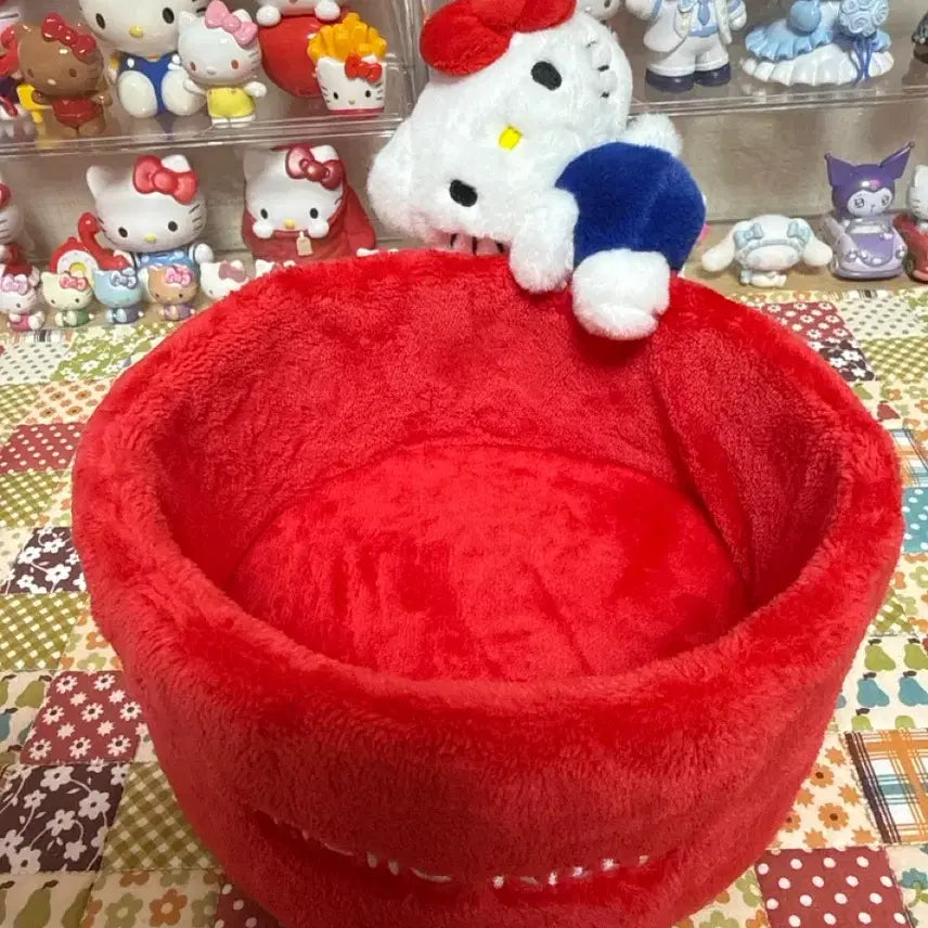 [BUNJANG] Sanrio Original Series Hello Kitty Basket / 산리오 오리지널 시리즈 바구니 헬로키티
