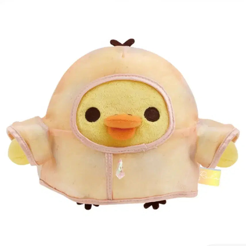 [BUNJANG] Sanrio Rilakkuma Kiiroitori "After the Rain" Plush Doll / 우비 키이로이토리 인형 비온뒤맑음 돼병이 산리오 리락쿠마