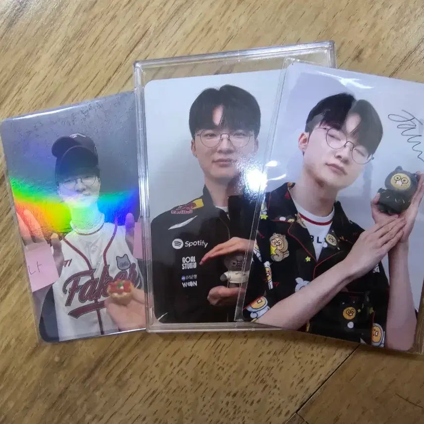 [BUNJANG] Faker Photocard 3-Set / 페이커 포토카드 3종 세트