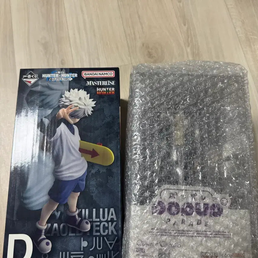 [BUNJANG] Hunter x Hunter Killua D-Stage &amp; Chrollo Pop Up Parade Figure Bundle Set / 택포)헌터헌터 키르아 d상 + 클로로 팝업레이드 일괄판매
