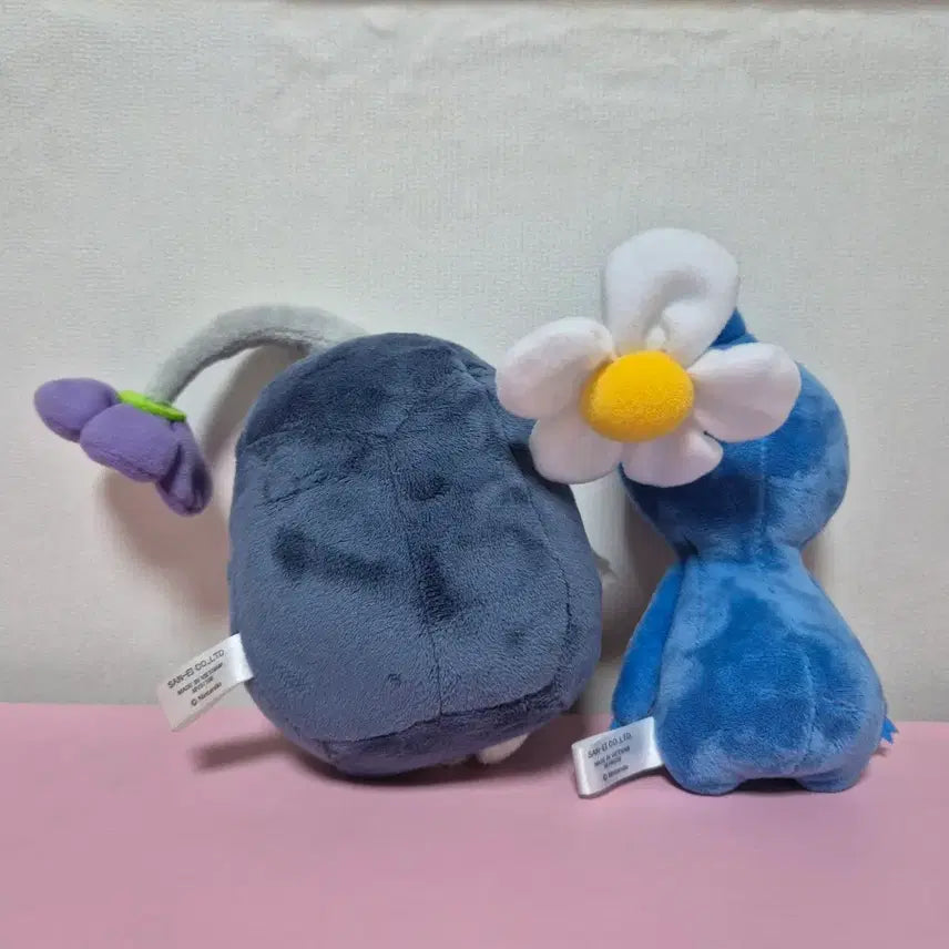 [BUNJANG] Pikmin Rock &amp; Blue Plush Doll Set / 닌텐도 피크민 바위 파랑 인형