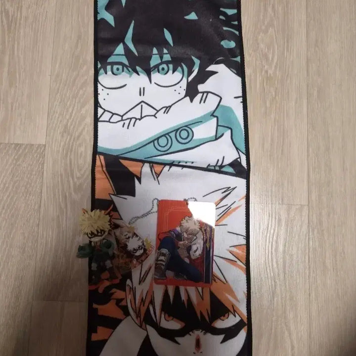 [BUNJANG] My Hero Academia Katsuki Bakugo Bundle Set Towel, Keychain, Acrylic Card Holder / 나의 히어로 아카데미아 바쿠고 굿즈 일괄