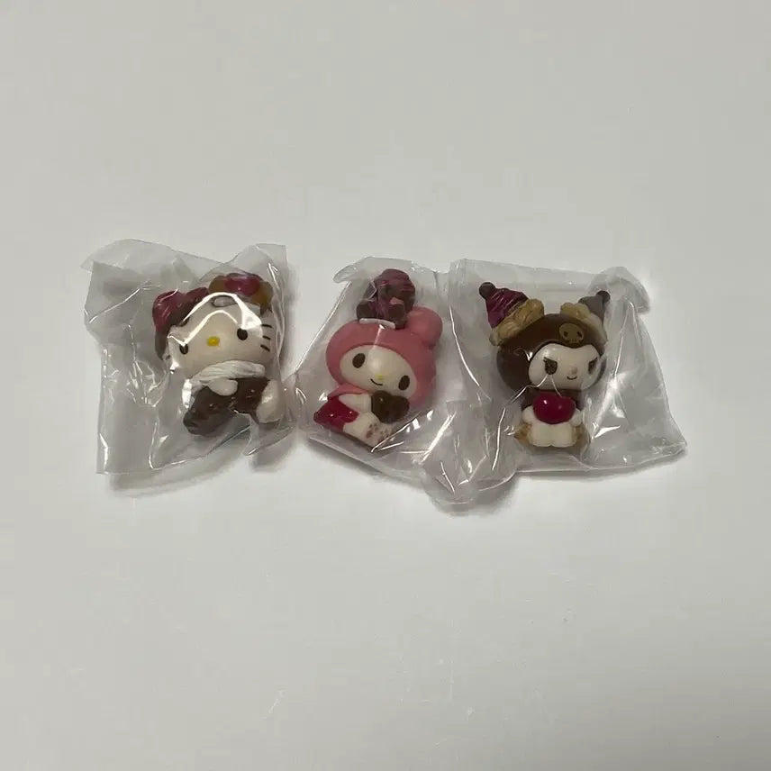 [BUNJANG] Sanrio Chocolate Doll Gacha 3-Piece Set / 산리오 초콜릿돌 가챠 3종 세트