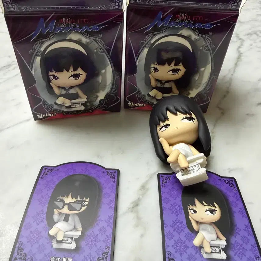 [BUNJANG] Junji Ito Tomie Figure Full Set / 이토준지 토미에 눌셋 피규어 풀셋 시크미포함 일괄