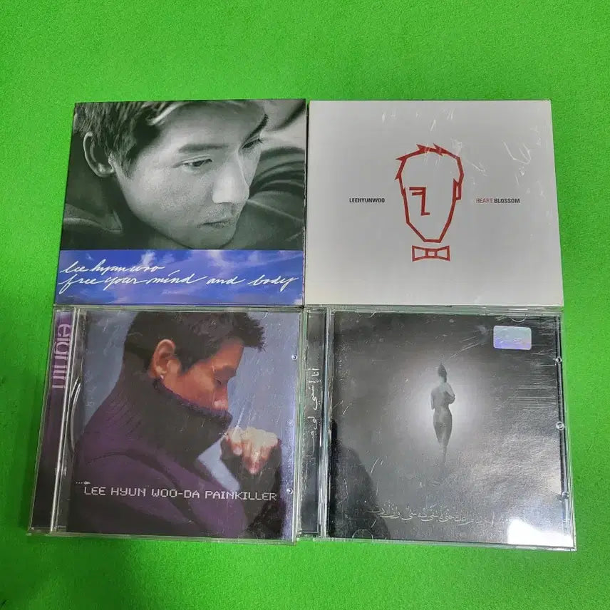 [BUNJANG] Lee Hyun Woo 9 CDs Bundle Set / -CD- 이현우 음반 CD 9장