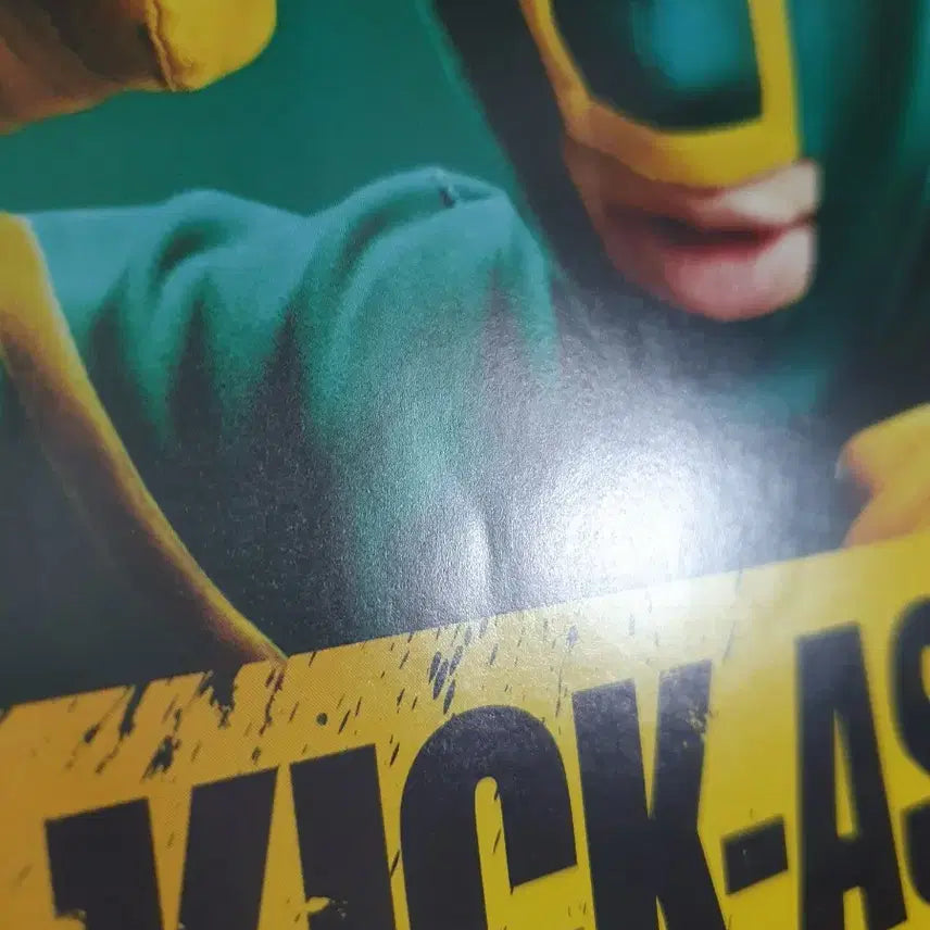 [BUNJANG] Kick-Ass Movie Japanese B5 Flyer Chloe Moretz / 마블 킥애스 영화 일본 전단지 팜플렛 2단접이 B5 클로이 모레츠