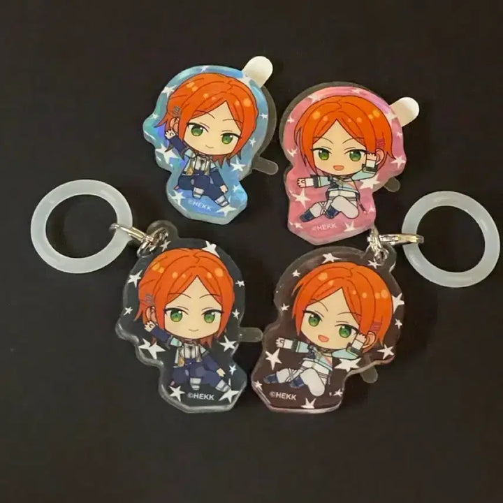[BUNJANG] Ensemble Stars! 10th Anniversary Twink Clear Acrylic Charm Hinata Aoi Yuta / 앙스타 10주년 트윙크 아크릴 메지루시 스티커 아오이 히나타 유우타