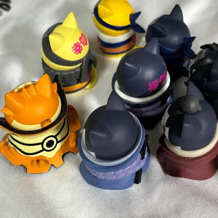 [BUNJANG] Naruto Itachi, Sasuke, Hinata, Sai Neko Naru Mega Cat Figure / (10개 일괄) 냐루토 메가캣 / 나루토 이타치 사스케 히나타 사이