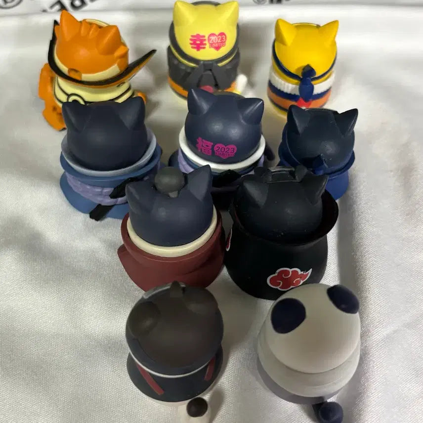 [BUNJANG] Naruto Itachi, Sasuke, Hinata, Sai Neko Naru Mega Cat Figure / (10개 일괄) 냐루토 메가캣 / 나루토 이타치 사스케 히나타 사이