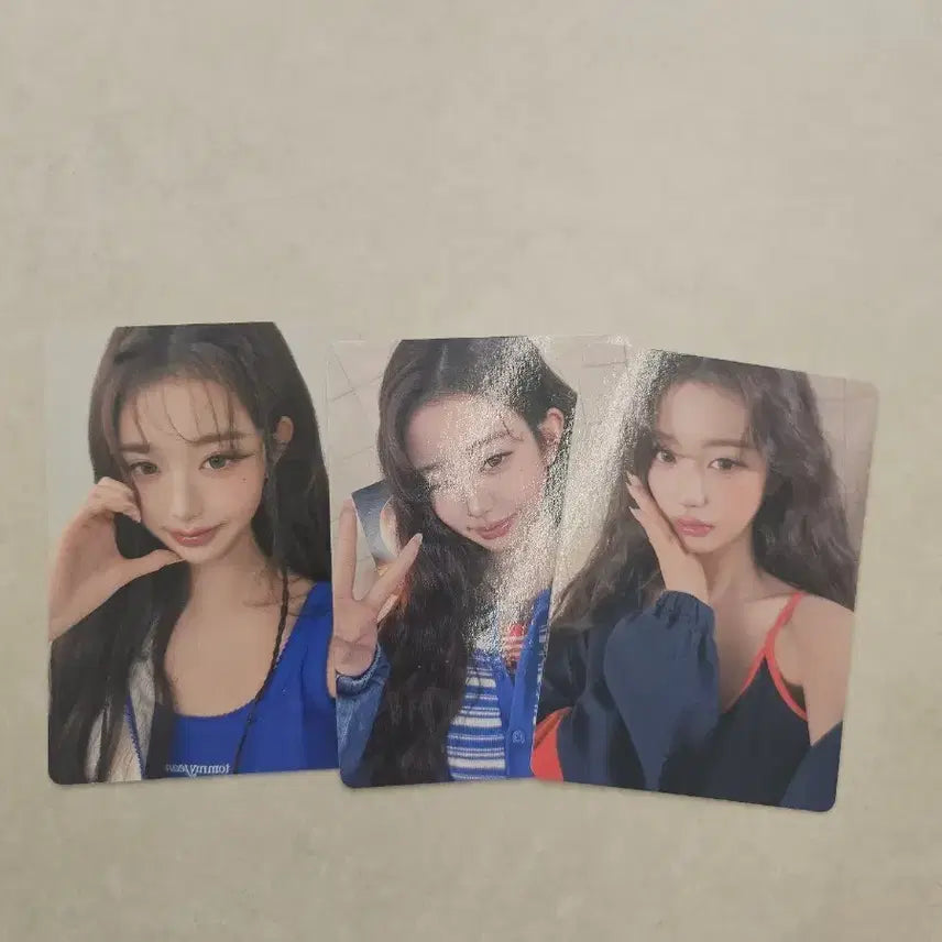 [BUNJANG] IVE Jang Wonyoung Tommy Photocard 3 Types / 타미 아이브 장원영 포토카드 3종
