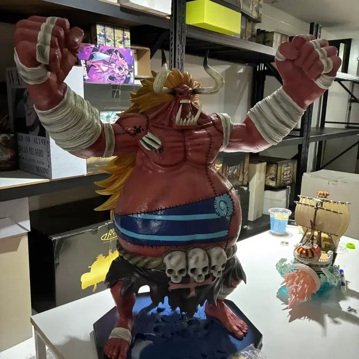 [BUNJANG] B Studio Whitebeard Pirates Oz Resin Statue / B 스튜디오 흰수염 해적단 원피스 오즈 레진 피규어