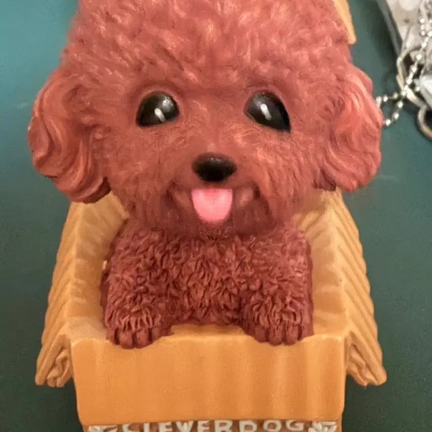 [BUNJANG] Poodle Bobblehead Figurine / 푸들 장식피규어 흔들강아지피규어 푸들흔들피규어