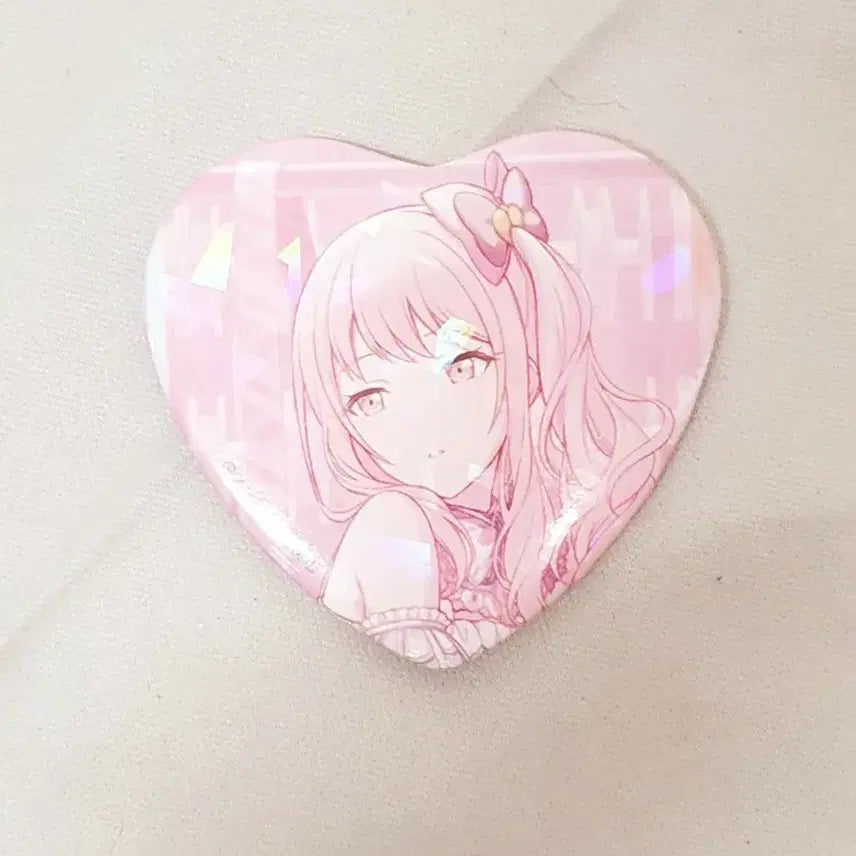 [BUNJANG] Project Sekai Mizuki Hologram Heart Can Badge / 프로젝트 세카이 프세카 미즈키 홀로그램 하트 캔뱃지