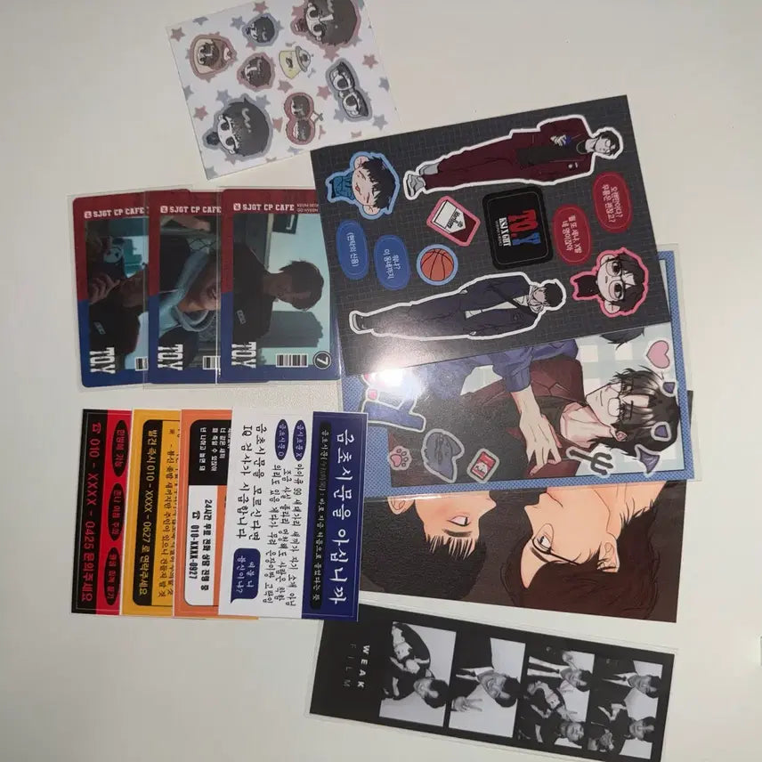 [BUNJANG] Weak Hero Class 1 Geum Sung-jae Go Hyun-tak Merchandise Bundle Set / 약한영웅 금성제 고현탁 성제고탁 카페 굿즈 양도