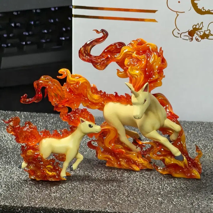 [BUNJANG] Pokemon Scale World Resin Wu Gallop Evolving Tree / 포켓몬 스케일월드 레진 Wu 날쌩마 진화트리
