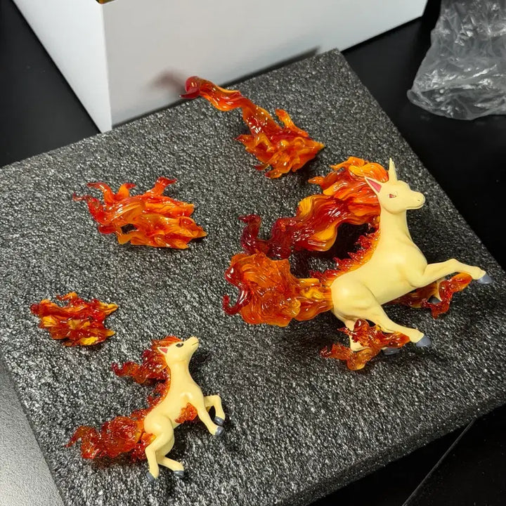 [BUNJANG] Pokemon Scale World Resin Wu Gallop Evolving Tree / 포켓몬 스케일월드 레진 Wu 날쌩마 진화트리