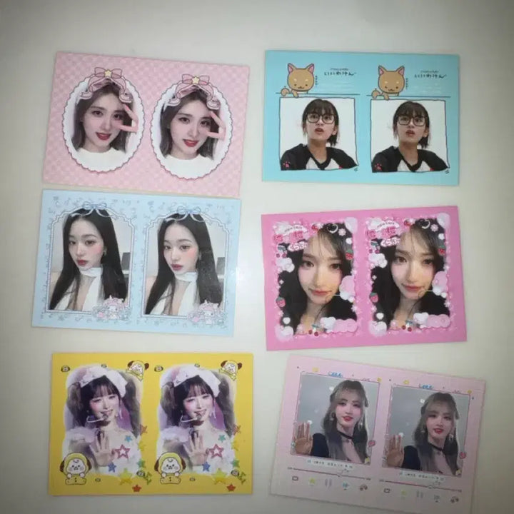 [BUNJANG] IVE Unofficial Photocard Type Goods Bundle Set / 아이브 비공식 포토카드형 굿즈 (6종 일괄)