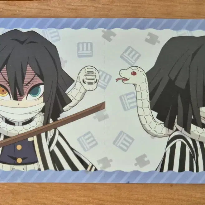 [BUNJANG] Demon Slayer Iguro Obanai Cream Soda Joint Training Postcard / 귀멸의 칼날 이구로 오바나이 크림소다 합동강화훈련 엽서