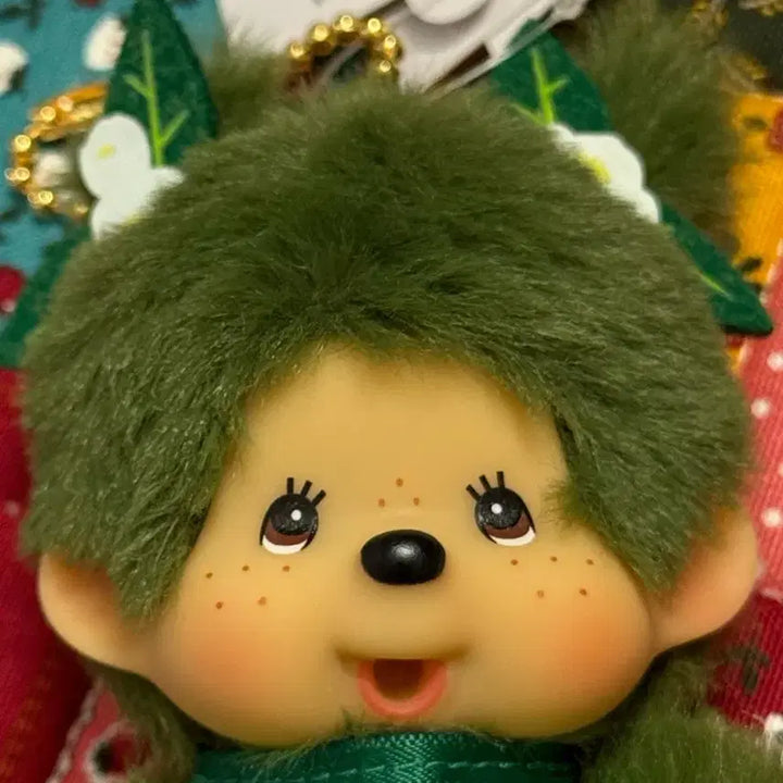 [BUNJANG] Kyoto Limited Matcha Monchhichi Set / 교토 한정 말차 몬치치 세트