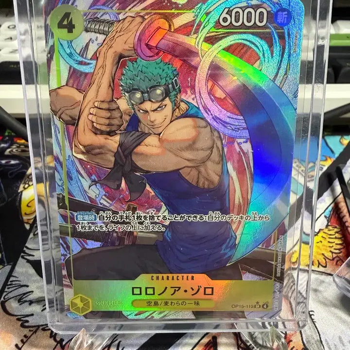 [BUNJANG] One Piece Card Zoro SR Rare A-Grade / 일판 원피스카드 조로 SR 페레 A급