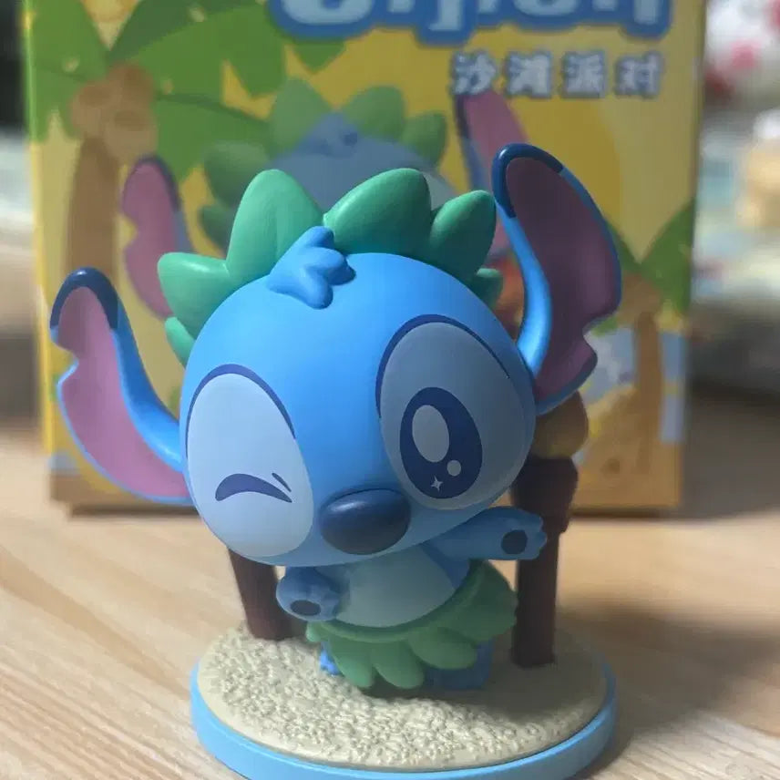 [BUNJANG] Disney Stitch Hawaiian Figure / 디즈니 스티치 하와이안 피규어