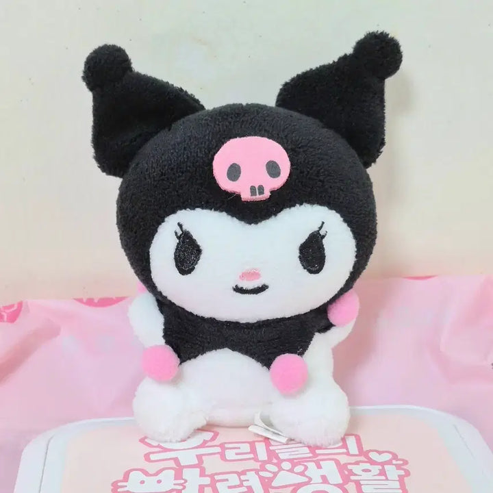[BUNJANG] Sanrio Kuromi Basic Mascot Doll Keyring / 산리오 쿠로미 기본 마스코트 인형 키링