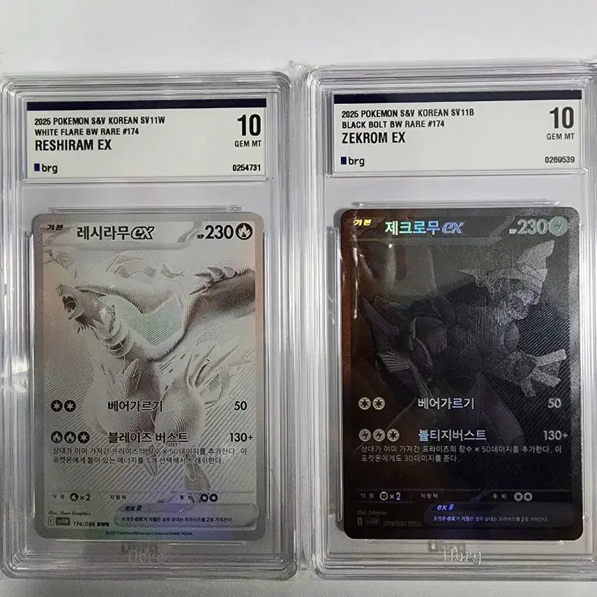 [BUNJANG] Reshiram BW-BWR/BRG10, Zekrom Bundle Set / 제크로무,  레시라무BWR/BRG10