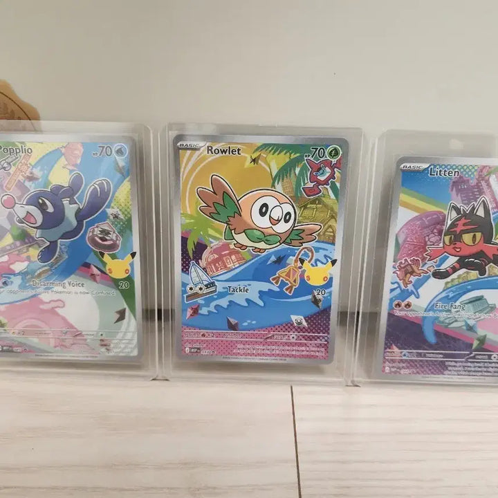 [BUNJANG] Pokemon 30th Anniversary Edition First Partner 7th Generation Trading Cards / 급처)포켓몬 카드 30주년 에디션 퍼스트파트너 7세대