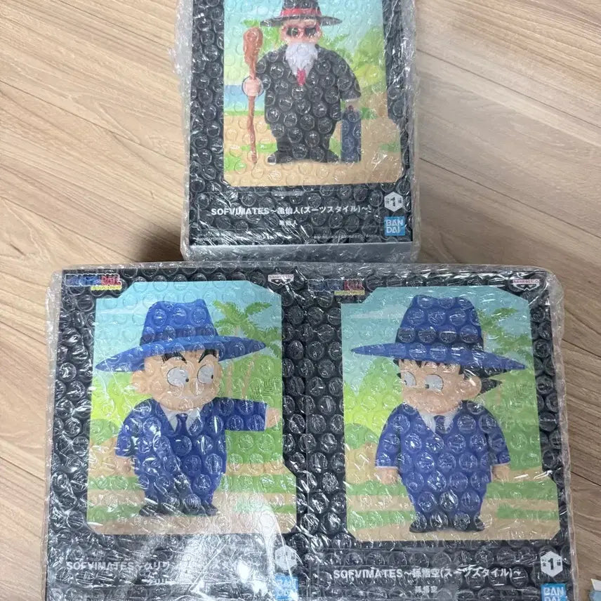 [BUNJANG] Dragon Ball Sofvimates Son Goku, Krillin, Master Roshi 3 Figure Set / 드래곤볼 sofvimates 손오공 크리링 무천도사 3종