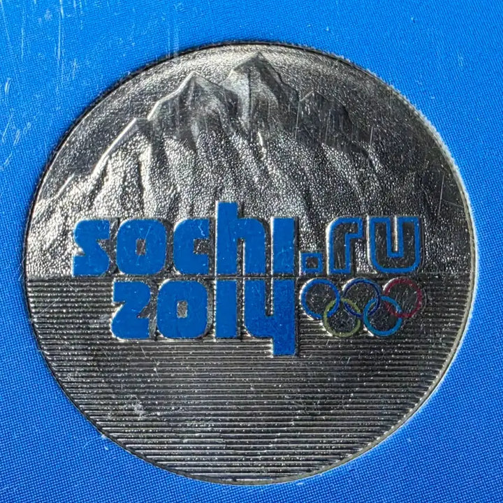 [BUNJANG] 2014 Sochi Winter Olympics 25 Ruble Coin Official Card Pack (Sealed) / [공식 카드팩/미개봉] 2014 러시아 소치 동계올림픽 25루블 기념주화