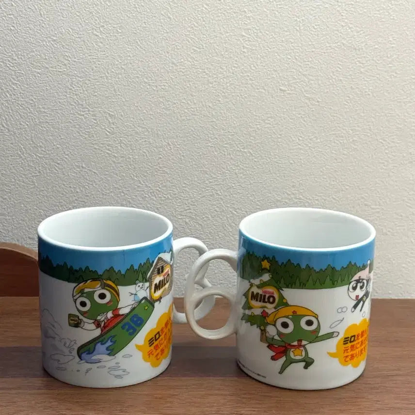 [BUNJANG] Keroro Milo Cup Set Bundle / (9/1까지) 케로로 고전 마일로 컵세트 일괄
