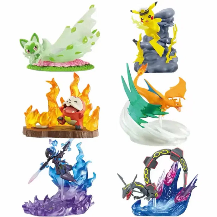 [BUNJANG] Re-Ment Pokémon Battle On Desktop Figure - Fiery Dance / 리멘트 포켓몬스터 배틀 온 데스크탑 피규어 파라블레이즈 판매합니다!!