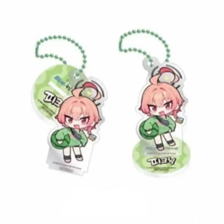 [BUNJANG] Blue Archive Picnic Neru Mini Acrylic Stand Keychain / 블루아카이브 피크닉 네루 미니 아크릴 스탠드 키링