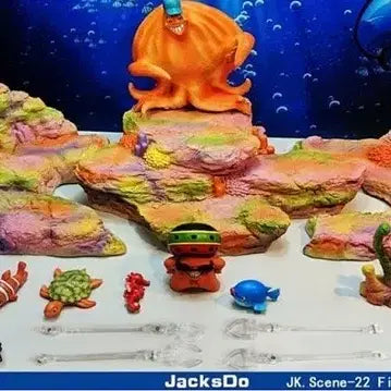 [BUNJANG] One Piece 20th Anniversary Figuarts ZERO Jinbe Fish-Man Island Diorama Figure / 원피스 20주년 아츠제로 젝스두 디오라마 어인섬 (미사용,풀구성,개봉확인품,무료배송)