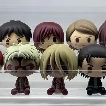 [BUNJANG] Ichiban Kuji Attack on Titan Choco-Noco Figure Bundle (Opened) / 제일복권 진격의거인 초코노코 14종 일괄 개봉품