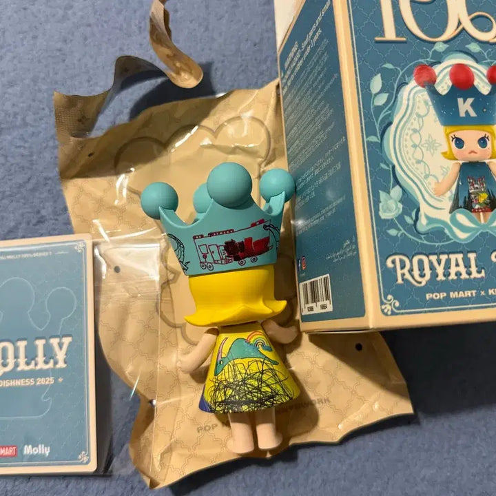 [BUNJANG] Pop Mart Mega Royal Molly 100% Series 1 2025 Figure / 팝마트정품 메가로얄 몰리 100%시리즈1 2025