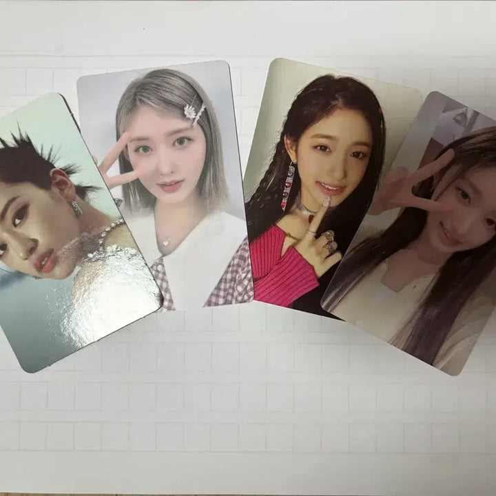 [BUNJANG] IVE 4-Member Photocard Set / 아이브 포토카드 4종 세트