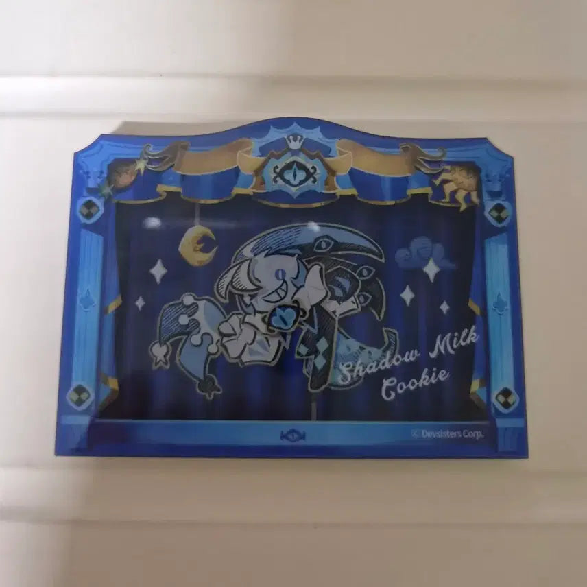 [BUNJANG] Cookie Run Kingdom 4th Anniversary Shadow Milk Cookie Layer Magnet / 쿠키런 킹덤 4주년 쉐도우밀크 쿠키 레이어 마그넷