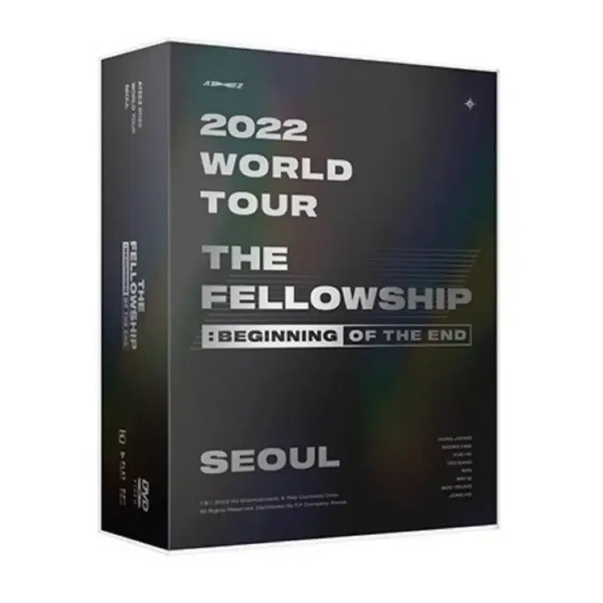 [BUNJANG] Ateez 2022 World Tour The Fellowship DVD Bundle Set / 에이티즈 2022 월드투어 더 펠로우십 DVD 양도
