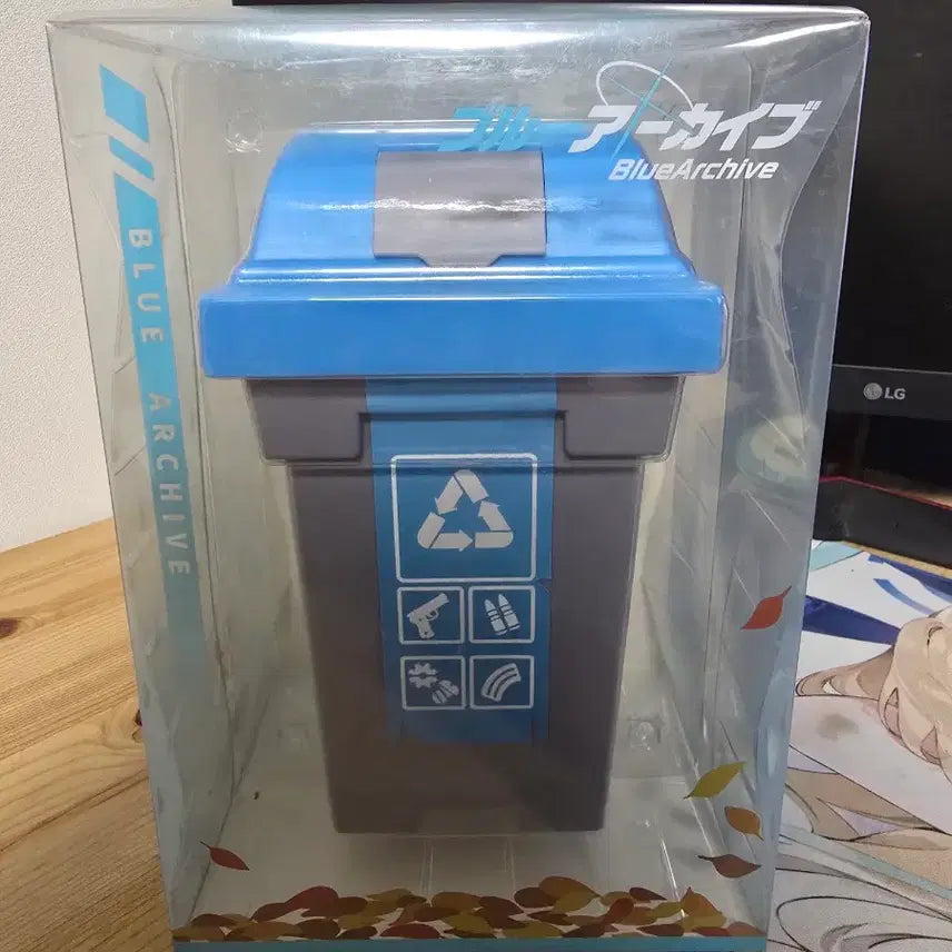 [BUNJANG] Blue Archive Miyu Trash Can / 블루아카이브 공식 미유 휴지통