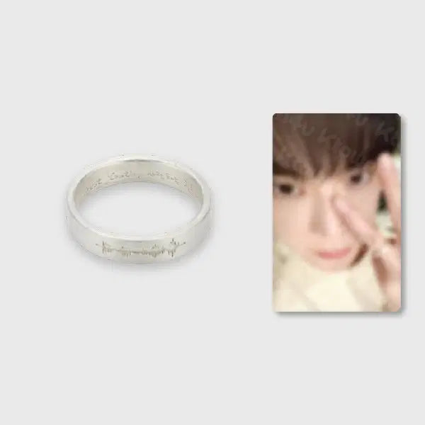 [BUNJANG] NCT Doyoung "Soundwave" Ring Size 13 / NCT 도영 음파 반지 13호 판매