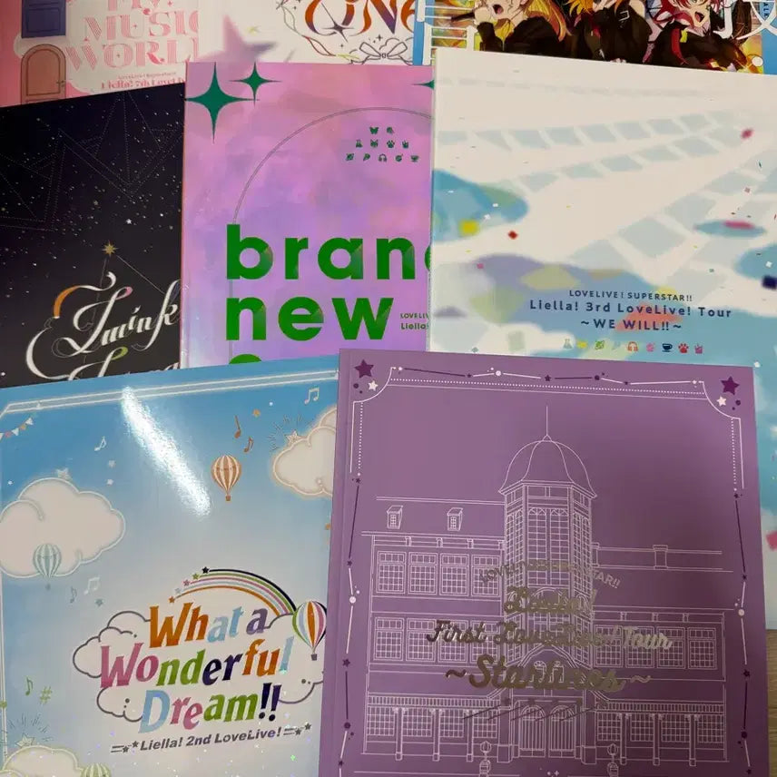 [BUNJANG] Love Live! Superstar!! Liella! Live Pamphlet Bundle Set / 러브라이브 슈퍼스타 liella 라이브 팜플렛 일괄