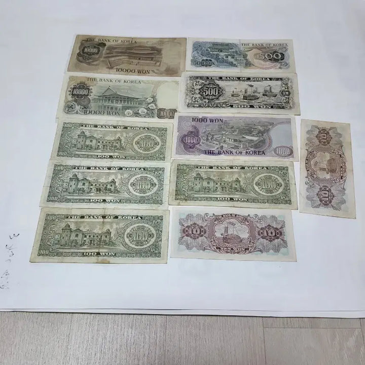 [BUNJANG] Vintage Korean Banknotes Collection / 옛날지폐