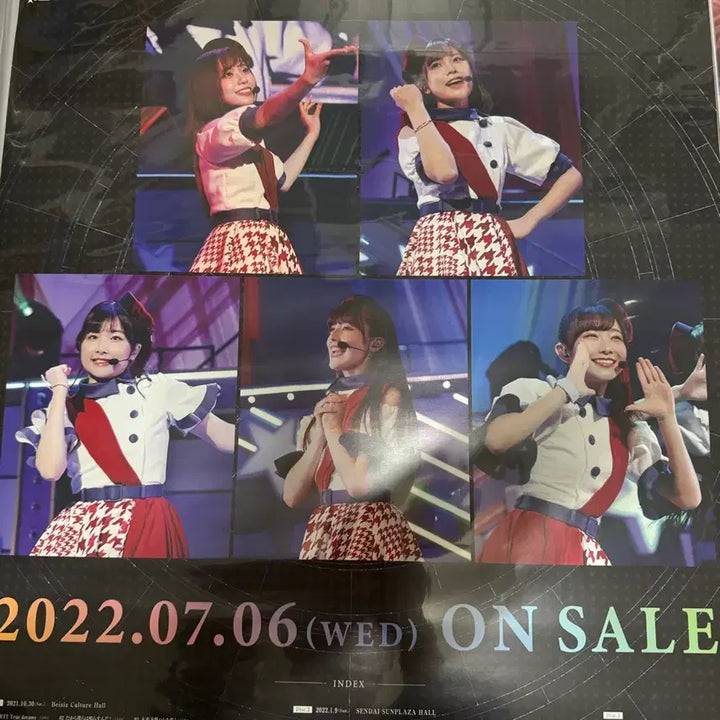 [BUNJANG] Love Live! Superstar!! Liella! Live BD Poster Bundle Set / 러브라이브 슈퍼스타 liella 라이브BD 포스터 일괄
