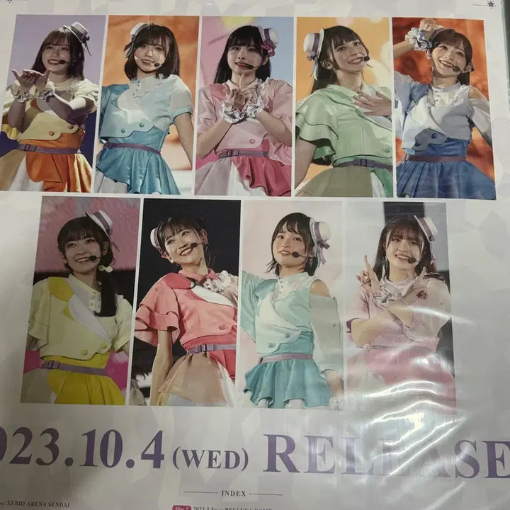 [BUNJANG] Love Live! Superstar!! Liella! Live BD Poster Bundle Set / 러브라이브 슈퍼스타 liella 라이브BD 포스터 일괄