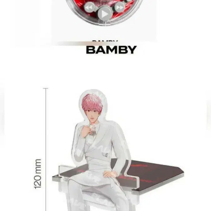 [BUNJANG] PLAVE Bambi Voice Keyring &amp; Acrylic Stand / 플레이브 보이스키링+아크릴스탠드(밤비)